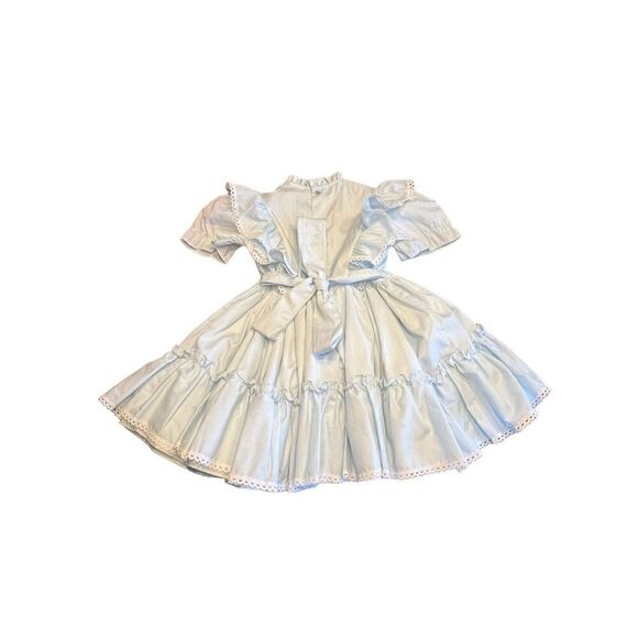 Vintage Martha’s Miniature we’re fussy blue lace trim pageant costume dress 6 - Picture 4 of 8